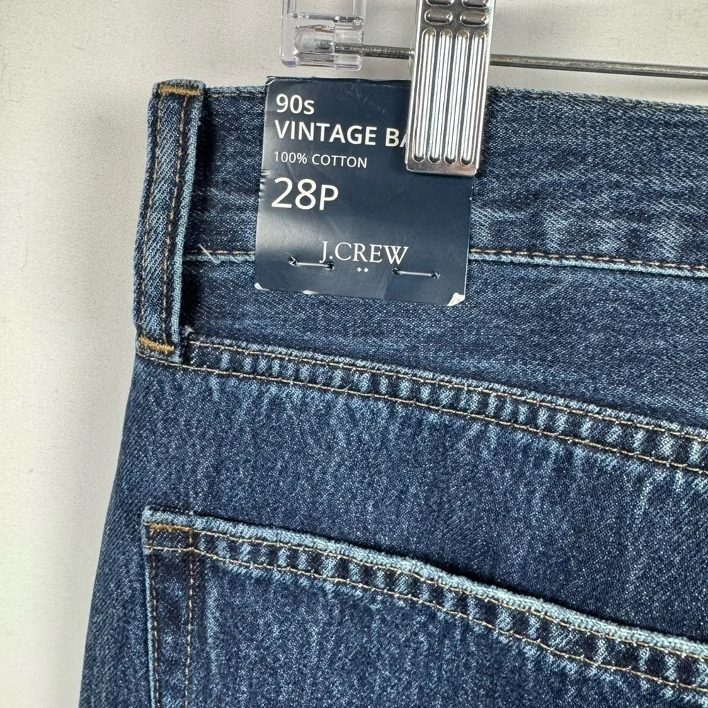 J.Crew 90’s Vintage Baggy Crop Jeans 28P